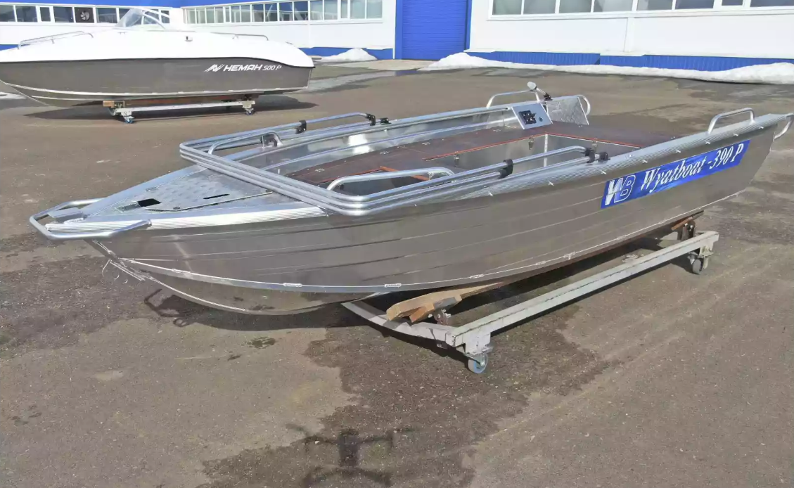 Алюминиевая лодка Wyatboat-390РМ в Новошахтинске