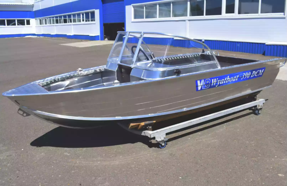 Алюминиевая лодка Wyatboat-390 DCM в Новошахтинске