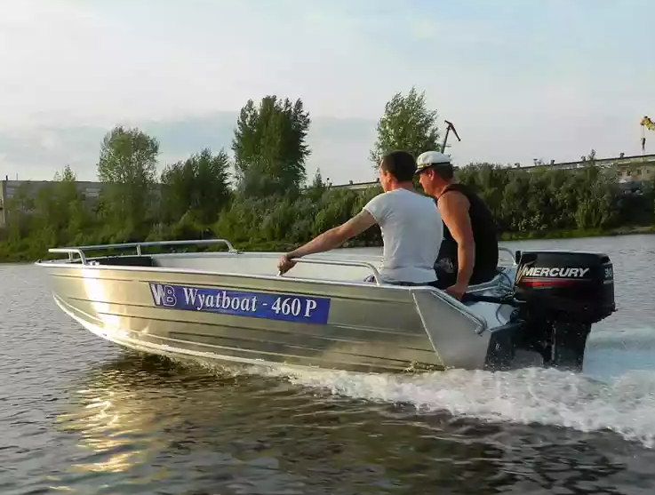 Алюминиевая лодка Wyatboat-460 P в Новошахтинске