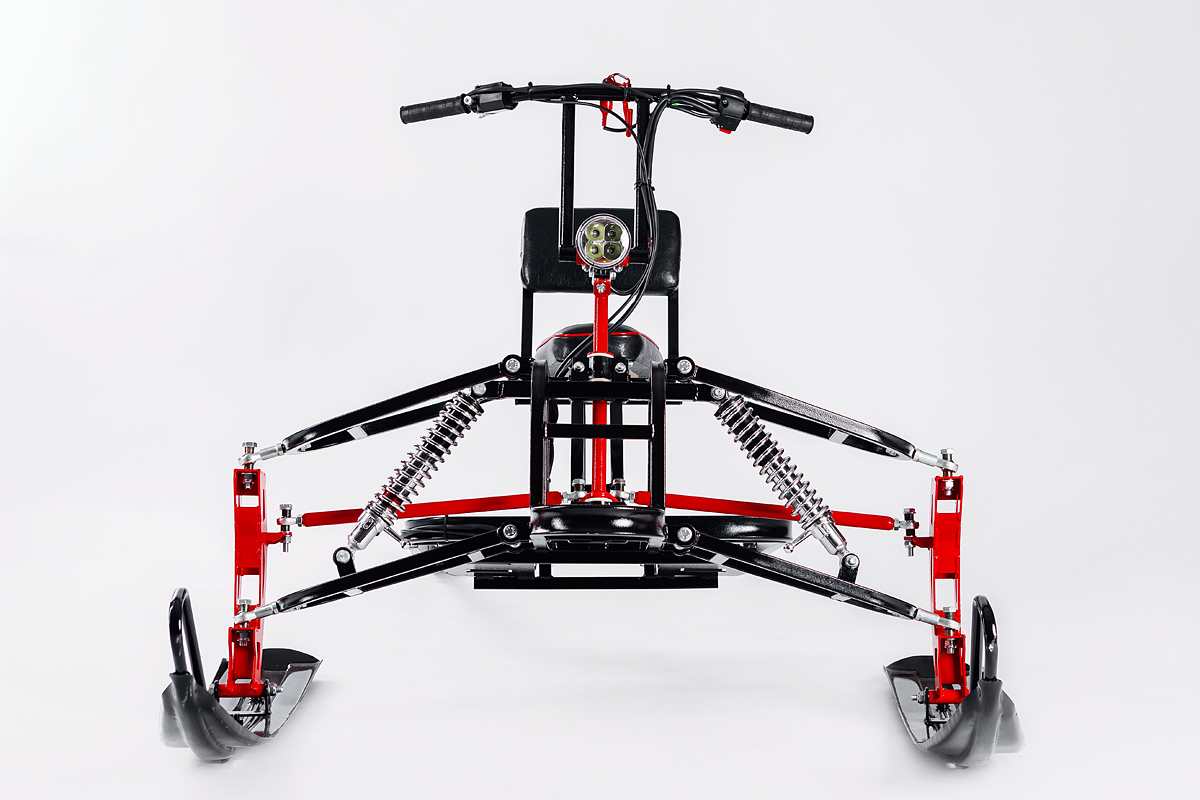 Лыжный модуль IKUDZO с подогревом ручек пластиковые лыжи в Новошахтинске