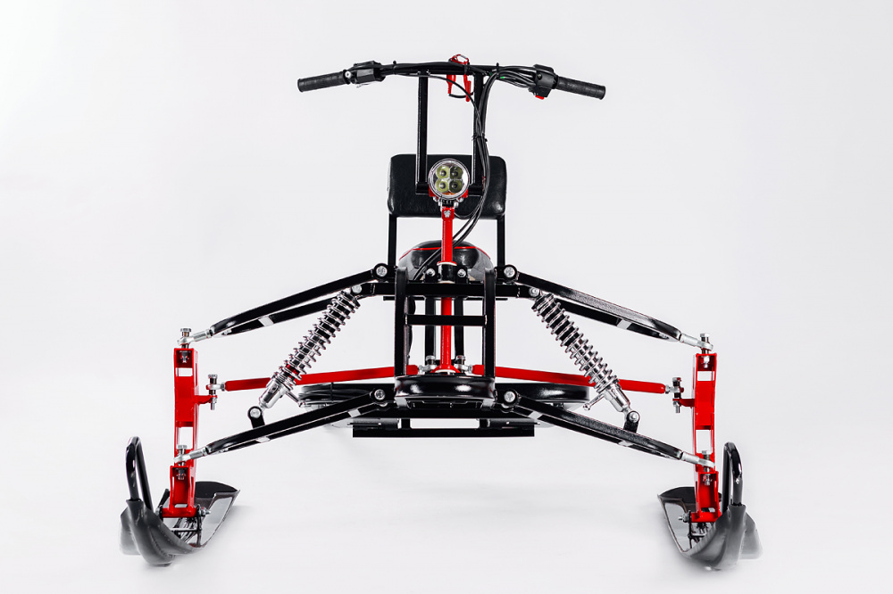 Лыжный модуль IKUDZO с подогревом ручек пластиковые лыжи в Новошахтинске