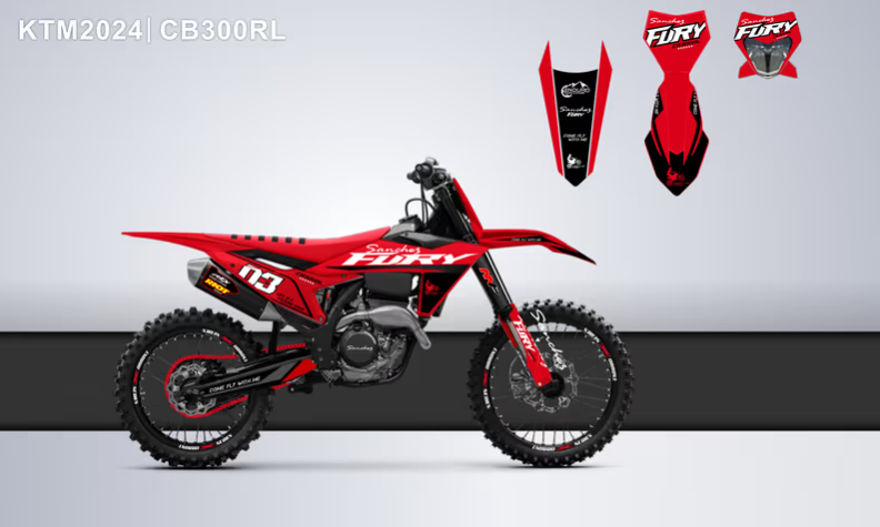 Кроссовый мотоцикл Sanchez Fury CB300RL в Новошахтинске