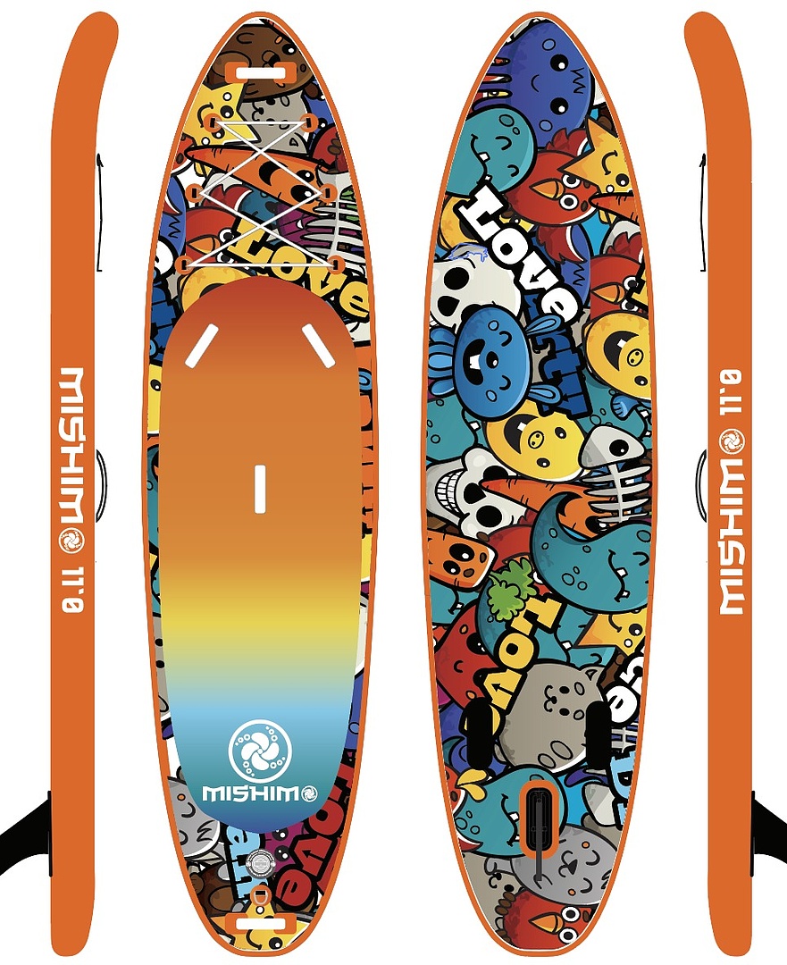 SUP (САП) Доска MISHIMO CRAZY-LINE 10.6’ (325см) в Новошахтинске