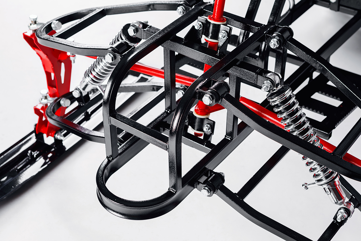 Лыжный модуль IKUDZO с подогревом ручек пластиковые лыжи в Новошахтинске