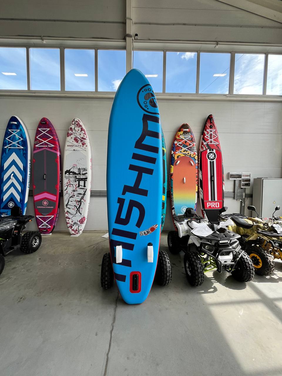 SUP (САП) Доска MISHIMO FLY AIR BLUE 10,8’ (330см) в Новошахтинске