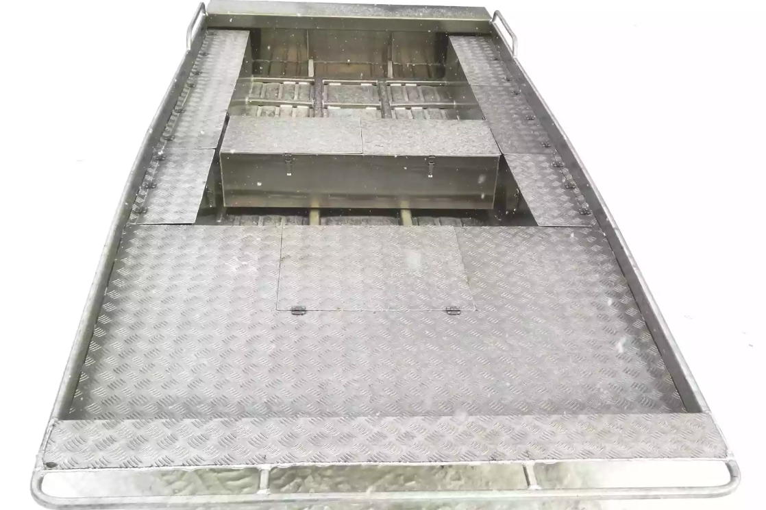 Алюминиевая лодка Wyatboat-390 Jonboat в Новошахтинске