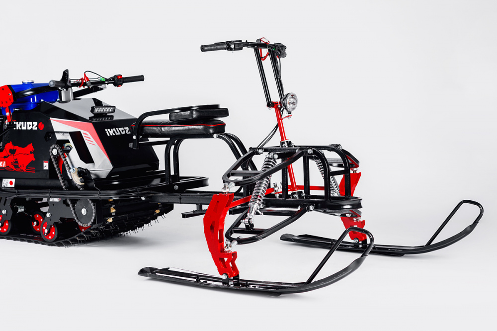 Лыжный модуль IKUDZO с подогревом ручек металлические лыжи в Новошахтинске