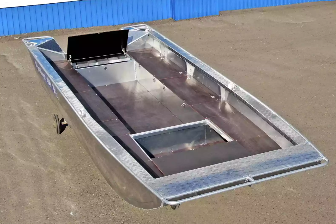 Алюминиевая лодка Wyatboat-490 Jonboat в Новошахтинске