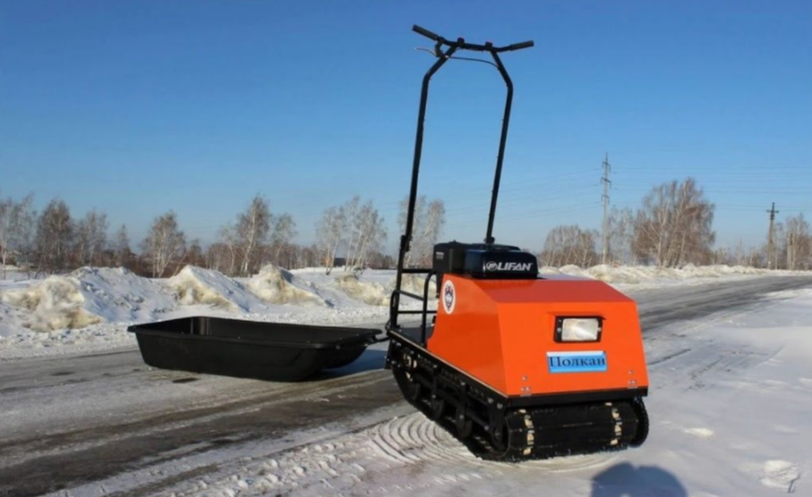 Мотобуксировщик Полкан мини 500К 15 л.с. в Новошахтинске