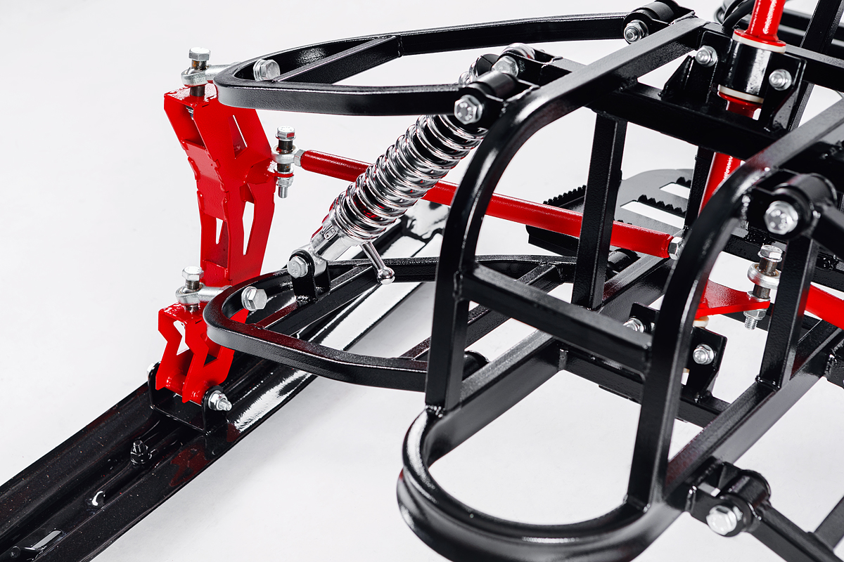 Лыжный модуль IKUDZO с подогревом ручек пластиковые лыжи в Новошахтинске