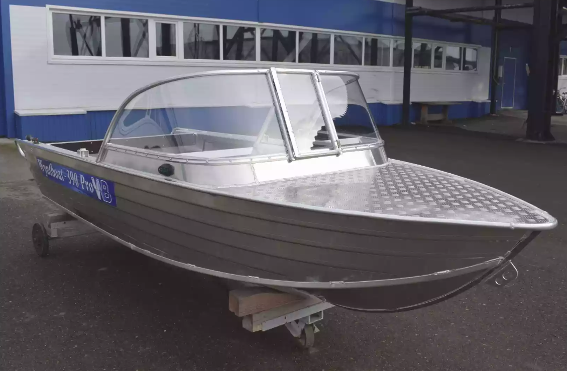 Алюминиевая лодка Wyatboat-390 Pro в Новошахтинске