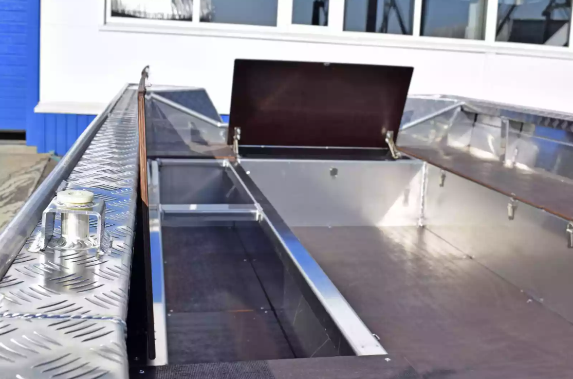 Алюминиевая лодка Wyatboat-490 Jonboat в Новошахтинске