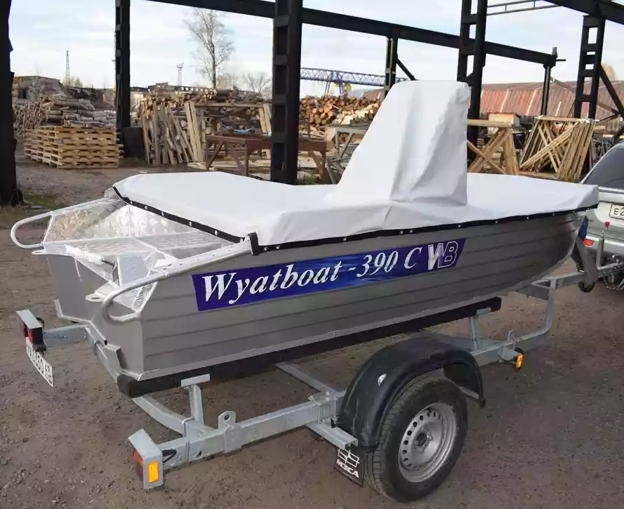 Алюминиевая лодка Wyatboat-390 C в Новошахтинске