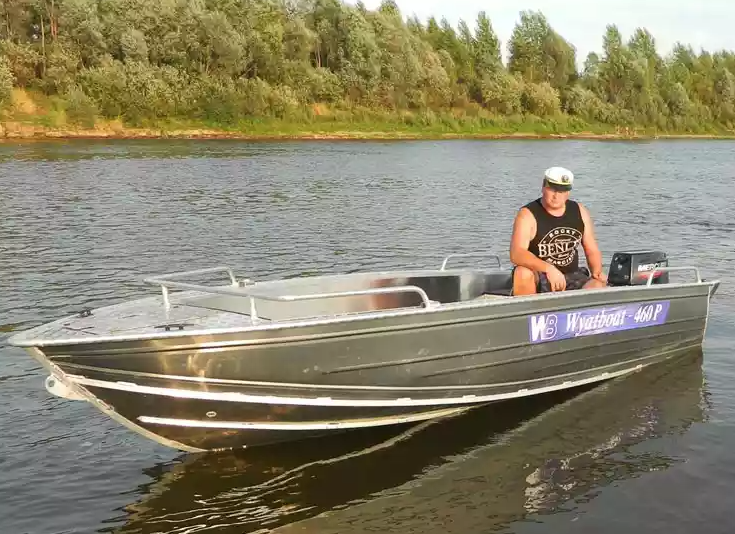 Алюминиевая лодка Wyatboat-460 P в Новошахтинске