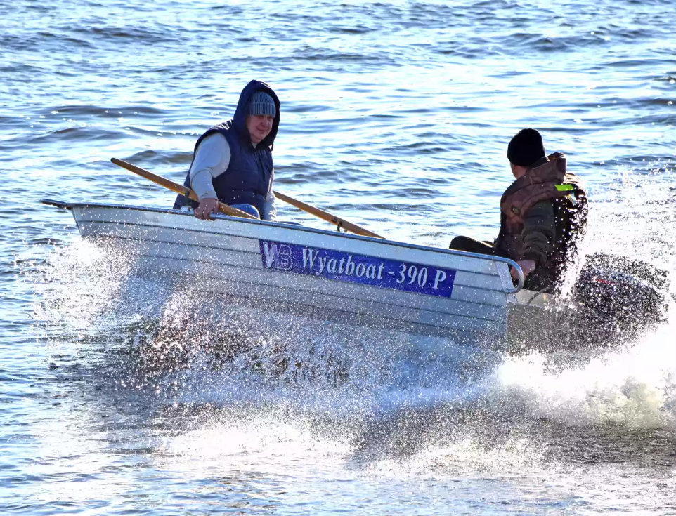 Алюминиевая лодка Wyatboat-390 P в Новошахтинске