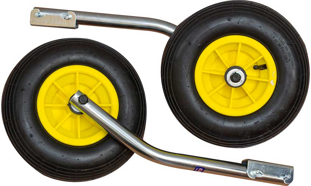 Транцевые колеса 330 мм модульные удлиненные в Новошахтинске