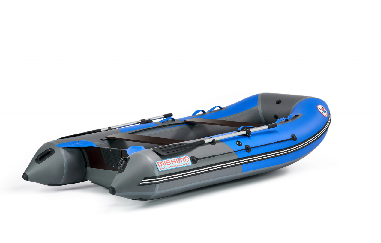 КОМПЛЕКТ ЛОДКА MISHIMO PRO 350 + ЛОДОЧНЫЙ МОТОР MARLIN MP 9.9 (15) AMHS PROLINE в Новошахтинске