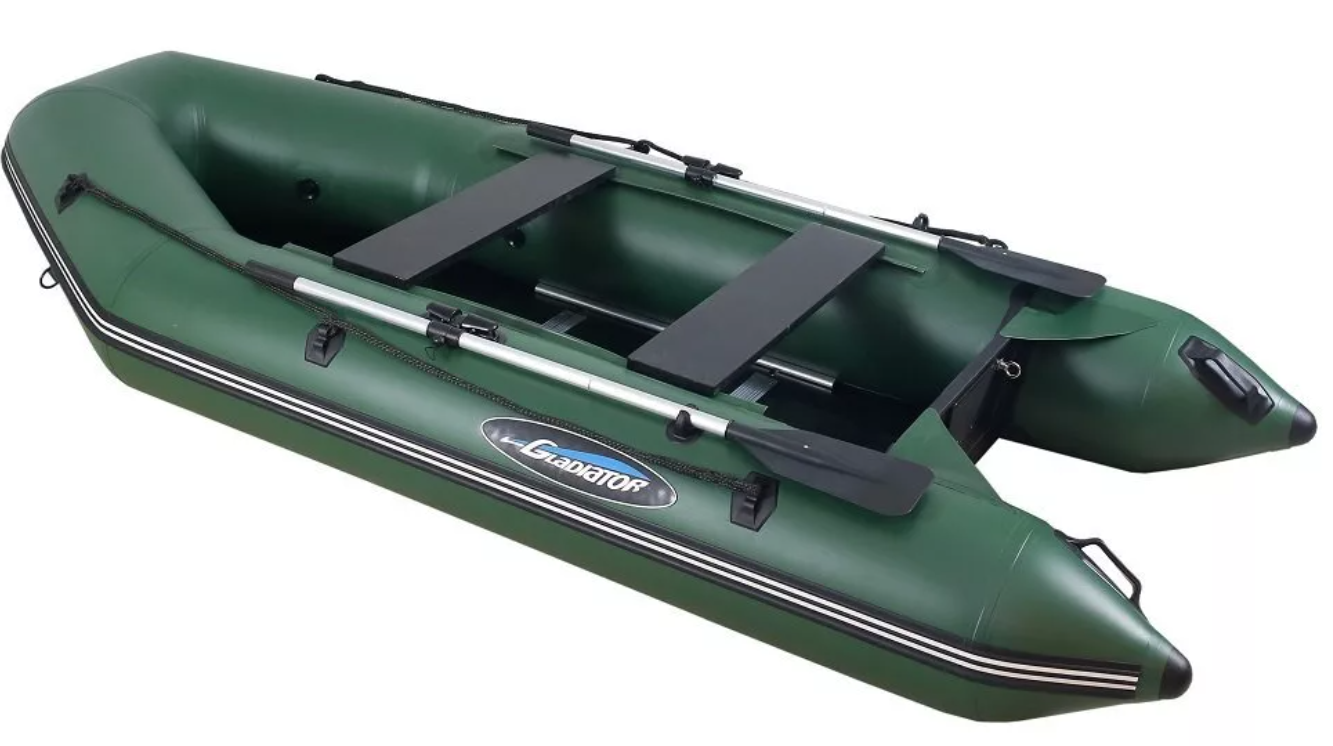 МОТОРНО-ГРЕБНАЯ ЛОДКА ПВХ GLADIATOR A 280 ТК С ФАНЕРНЫМ ДНОМ в Новошахтинске