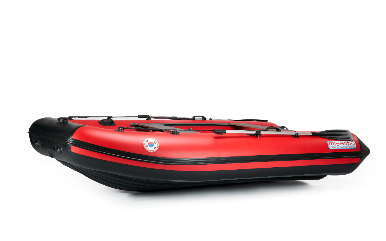 КОМПЛЕКТ ЛОДКА MISHIMO RAPID 380 PRO+ ЛОДОЧНЫЙ МОТОР MARLIN MP 9.9 (20) AMHS PROLINE FORCE в Новошахтинске