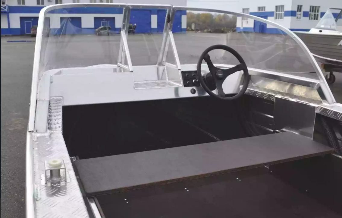 Алюминиевая лодка Wyatboat-390 Pro в Новошахтинске
