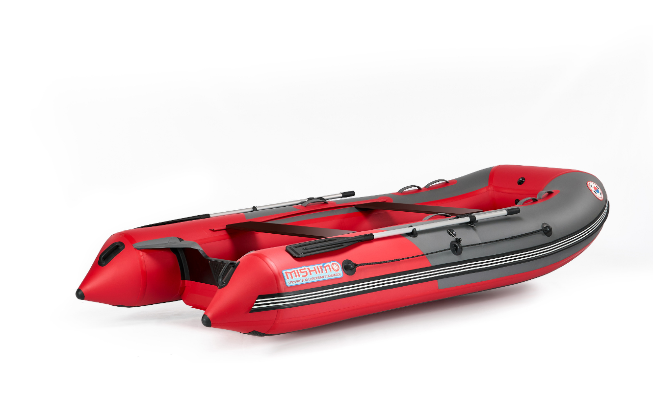 КОМПЛЕКТ ЛОДКА MISHIMO PRO 350 + ЛОДОЧНЫЙ МОТОР MARLIN MP 9.9 (15) AMHS PROLINE в Новошахтинске