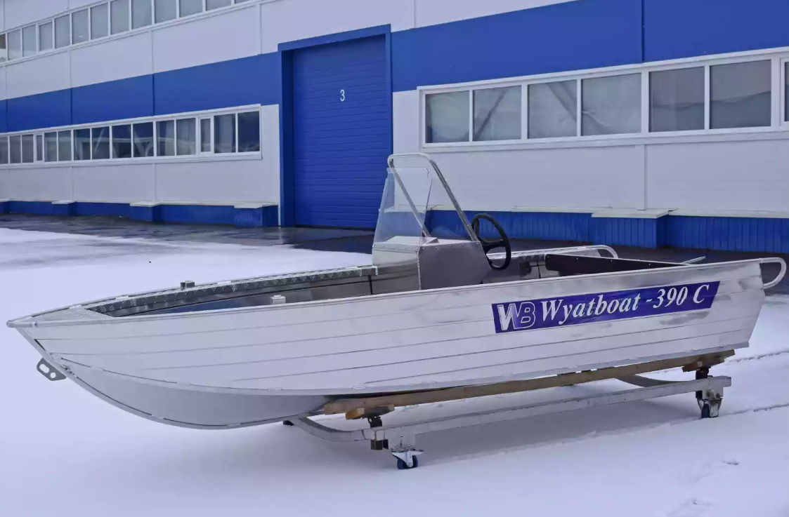 Алюминиевая лодка Wyatboat-390 C в Новошахтинске