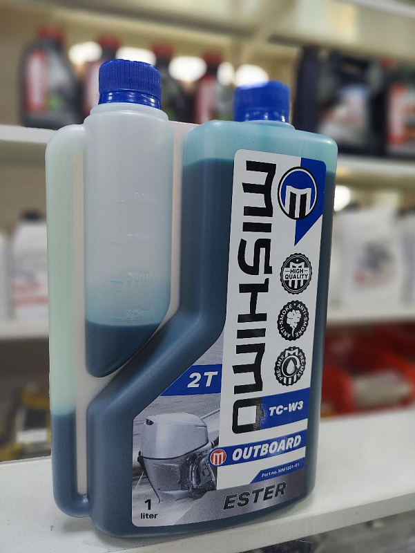 Масло MISHIMO 2T OUTBOARD (ESTER) полусинтетика 1 л в Новошахтинске