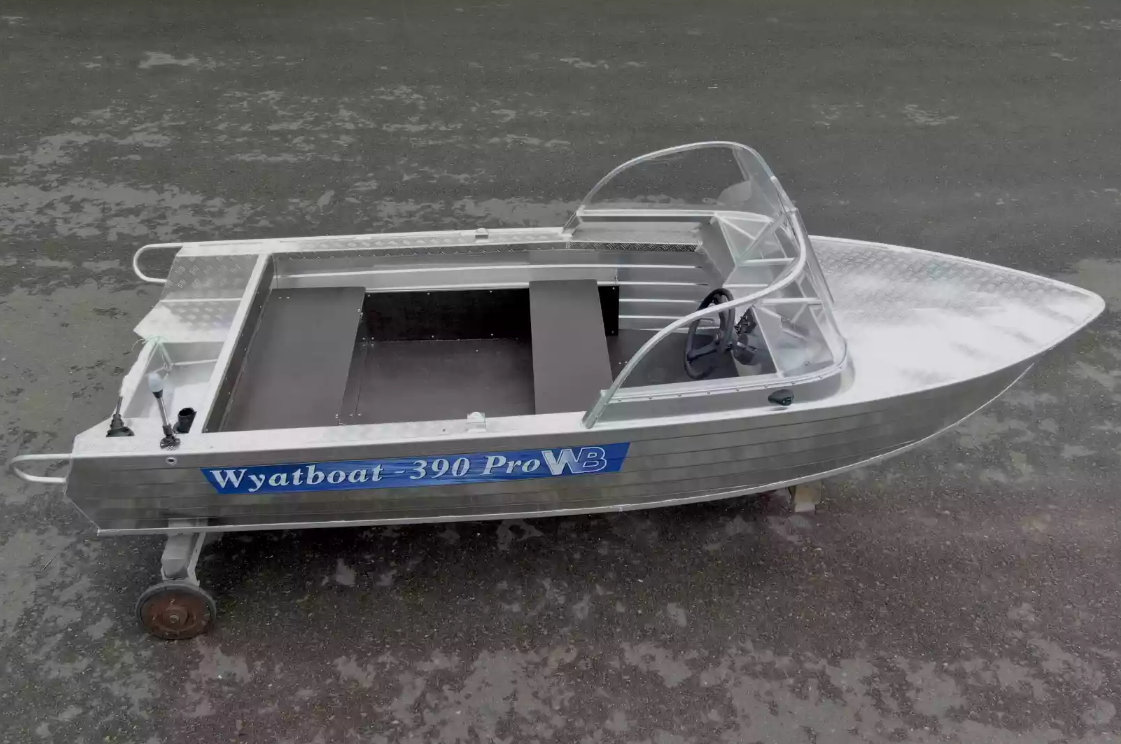 Алюминиевая лодка Wyatboat-390 Pro в Новошахтинске