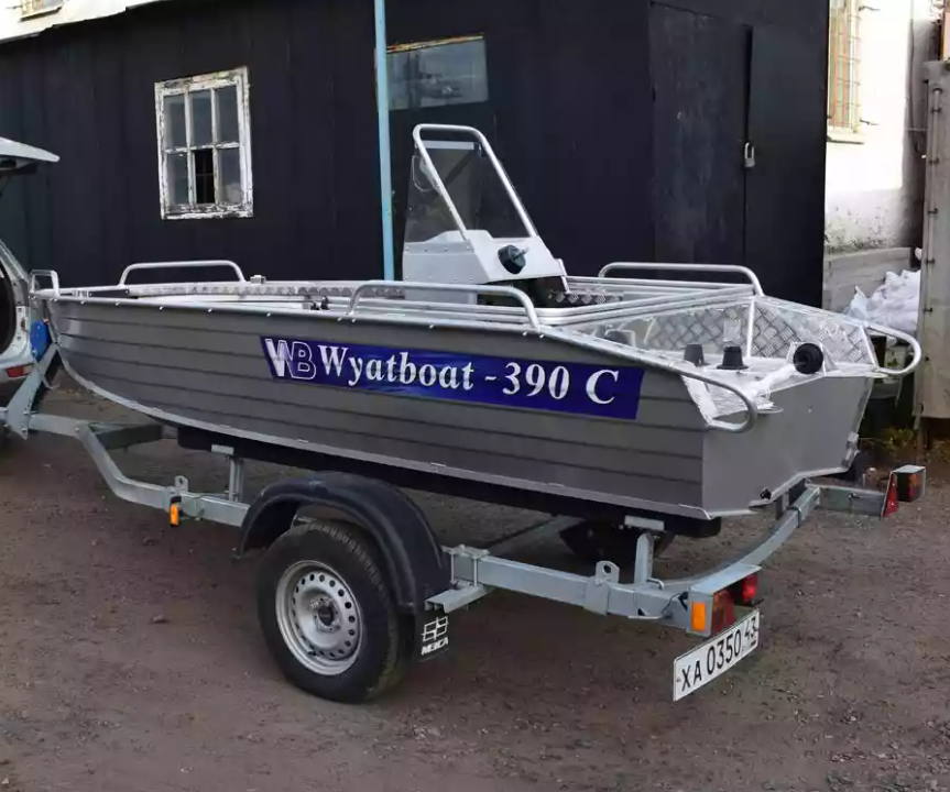 Алюминиевая лодка Wyatboat-390 C в Новошахтинске
