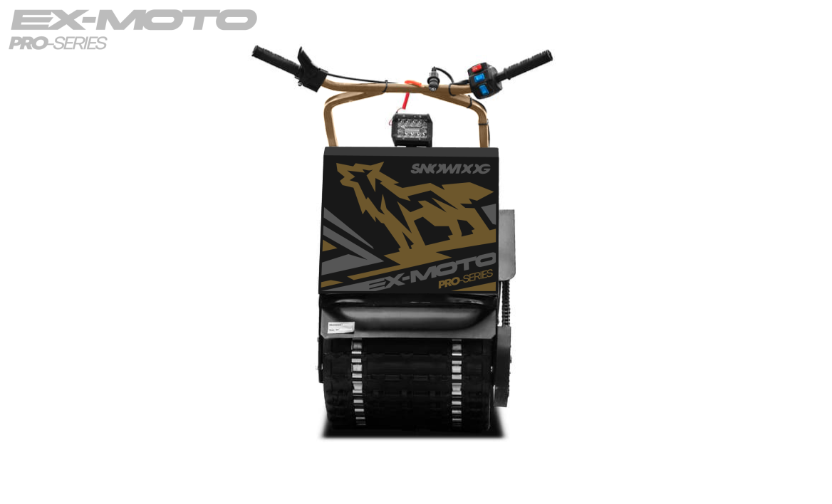 Мотобуксировщик EX-MOTO SNOWDOG S380 8л.с. в Новошахтинске