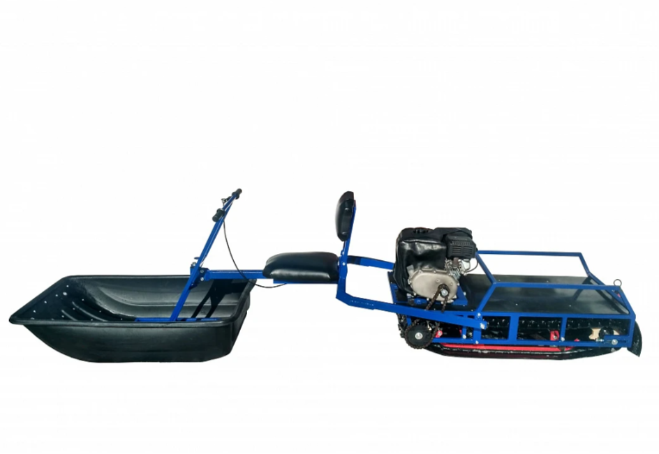 Мотобуксировщик толкач Альбатрос-XL8 с модулем. С фарой, склизы в Новошахтинске