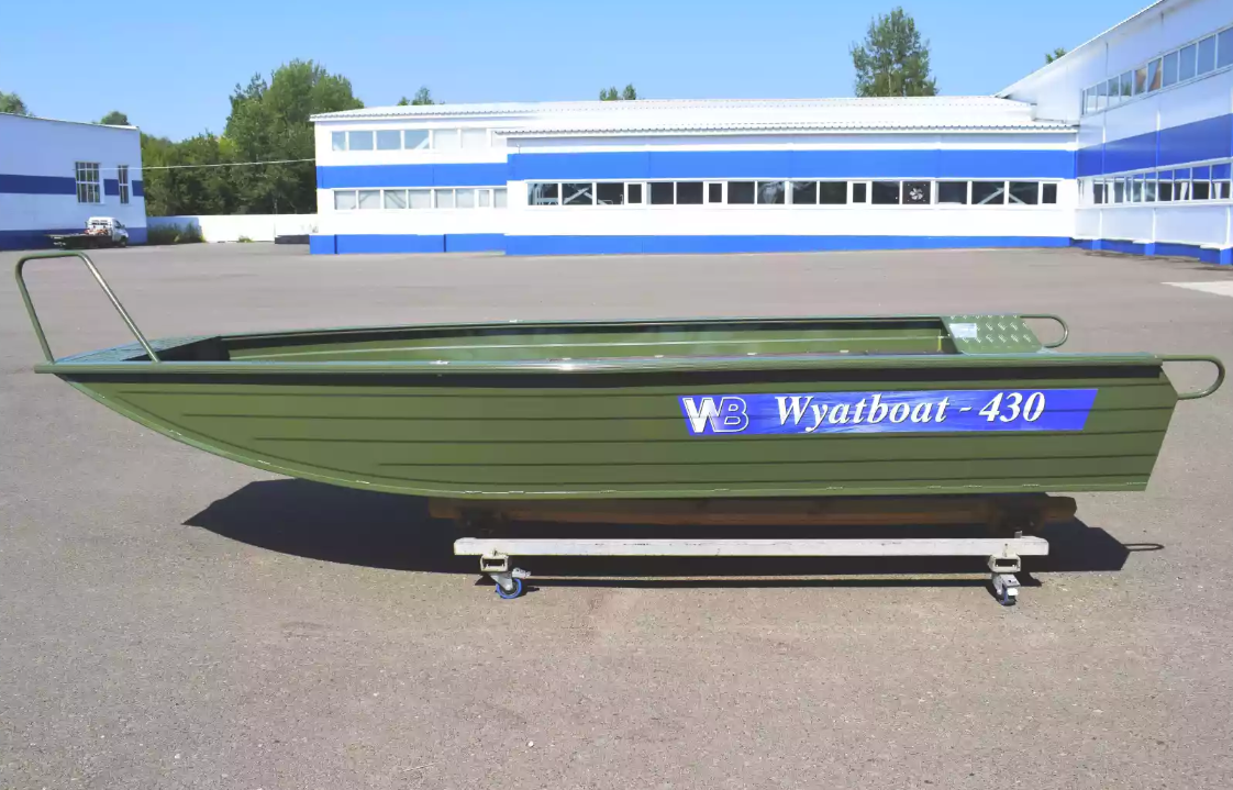 Алюминиевая лодка  Wyatboat-430 Master Fish в Новошахтинске