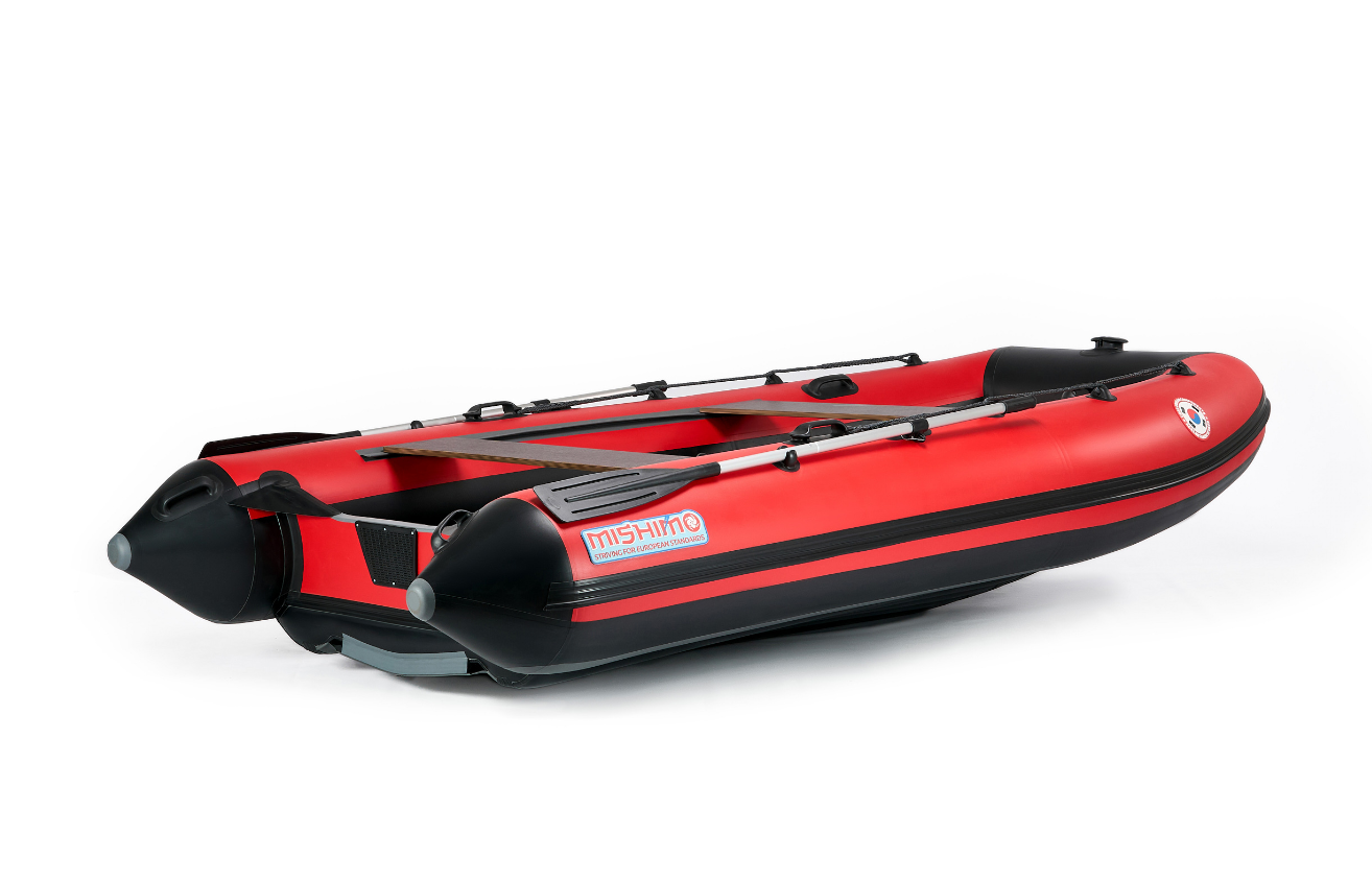 КОМПЛЕКТ ЛОДКА MISHIMO RAPID 380 PRO+ ЛОДОЧНЫЙ МОТОР MARLIN MP 9.9 (20) AMHS PROLINE FORCE в Новошахтинске