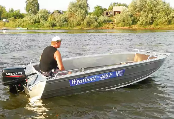 Алюминиевая лодка Wyatboat-460 P в Новошахтинске
