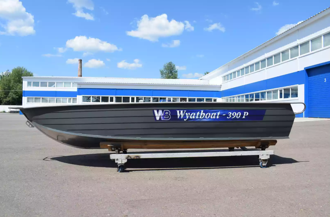 Алюминиевая лодка Wyatboat-390Р Fish в Новошахтинске