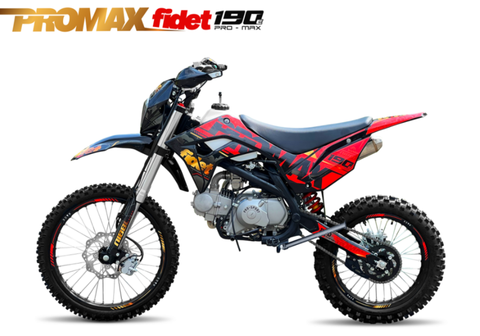 Мотоцикл (питбайк) PROMAX FIDET (ФАЙДЕТ) 190E MAX PRO LUX 19/16 в Новошахтинске
