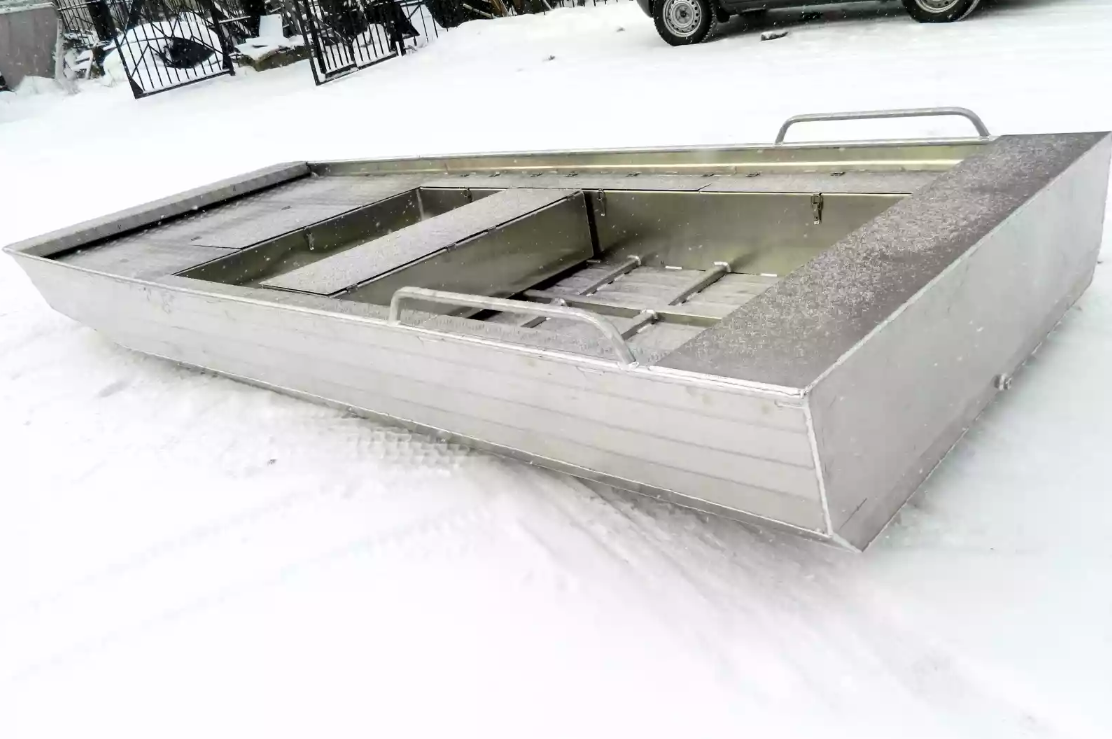 Алюминиевая лодка Wyatboat-390 Jonboat в Новошахтинске