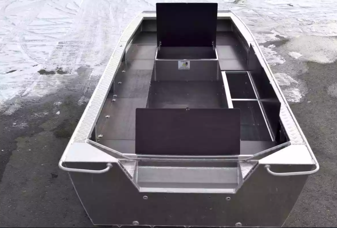 Алюминиевая лодка Wyatboat-490 Jonboat в Новошахтинске