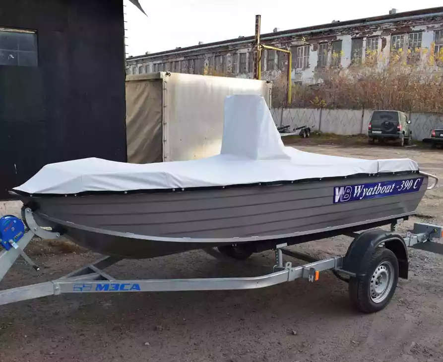 Алюминиевая лодка Wyatboat-390 C в Новошахтинске