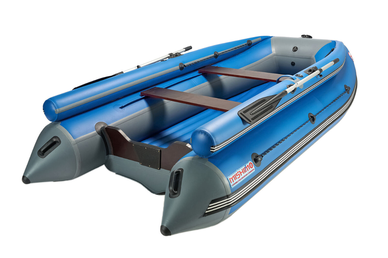 КОМПЛЕКТ ЛОДКА MISHIMO FAMILY LITE 370 + МОТОР MARLIN MP 9.9 AMHS PROLINE FORCE в Новошахтинске