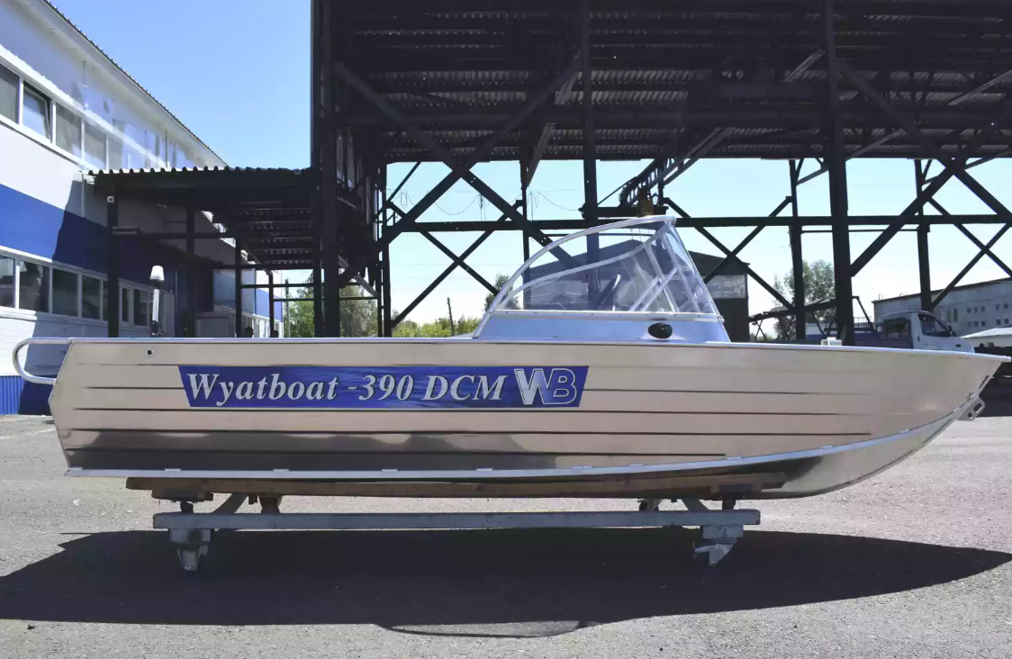 Алюминиевая лодка Wyatboat-390 DCM в Новошахтинске