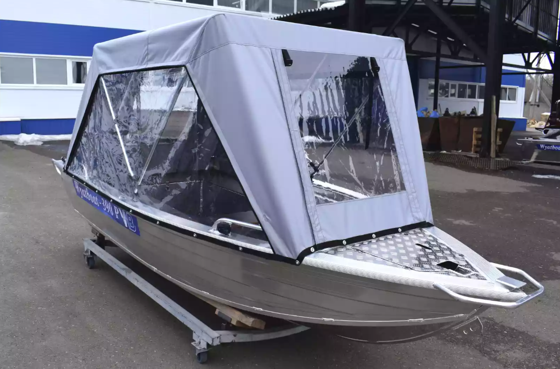 Алюминиевая лодка Wyatboat-390РМ в Новошахтинске