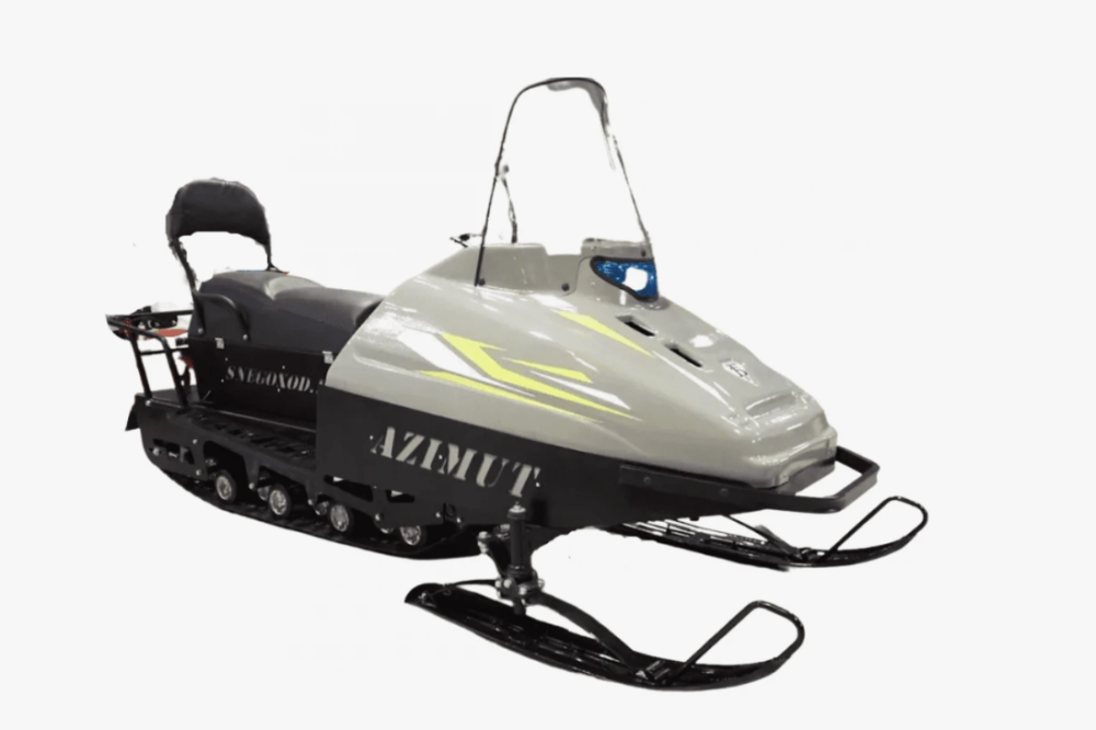 Миниснегоход Бурлак Азимут 20 л.с. , эл.запуск, реверс, тормоз гидравл, капот серый в Новошахтинске