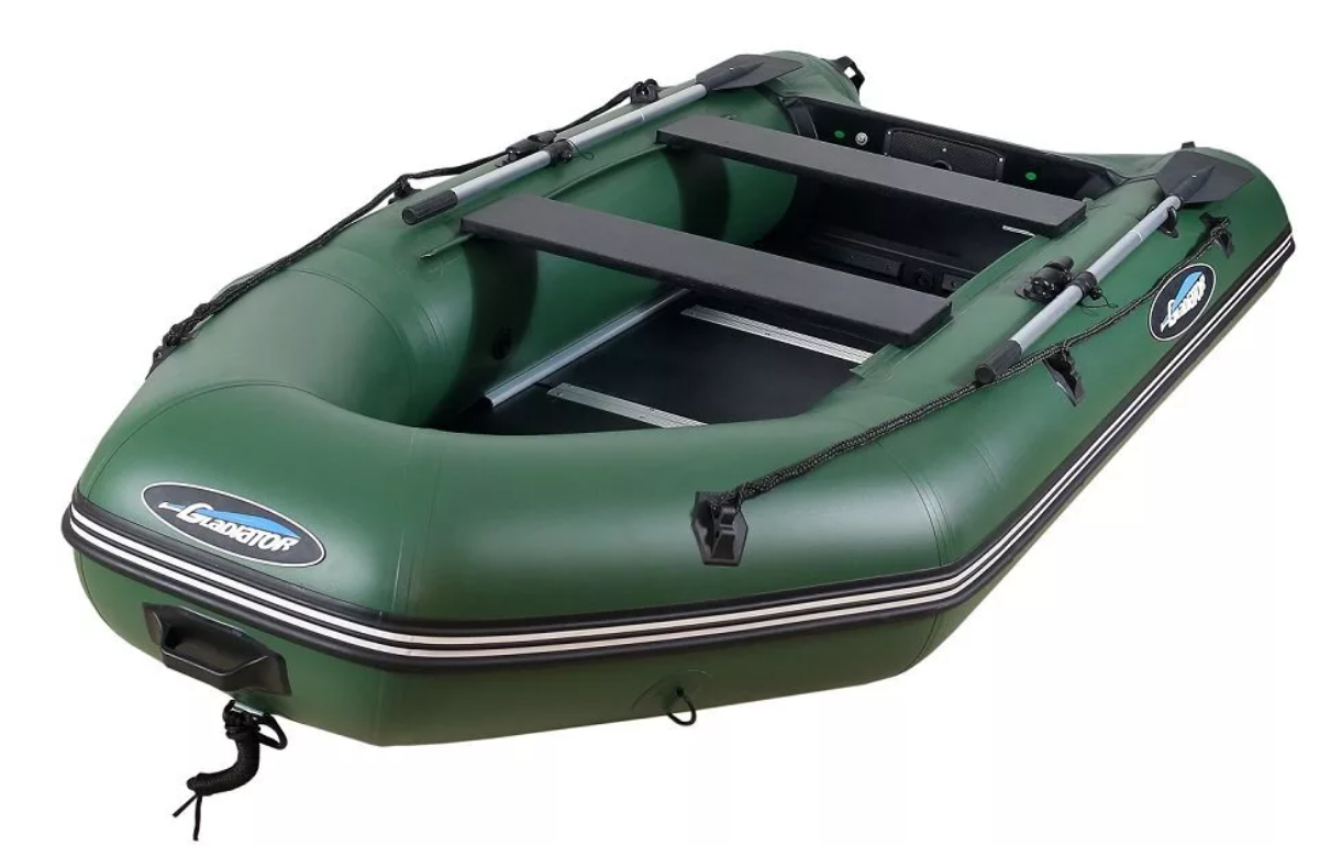 МОТОРНО-ГРЕБНАЯ ЛОДКА ПВХ GLADIATOR A 280 ТК С ФАНЕРНЫМ ДНОМ в Новошахтинске