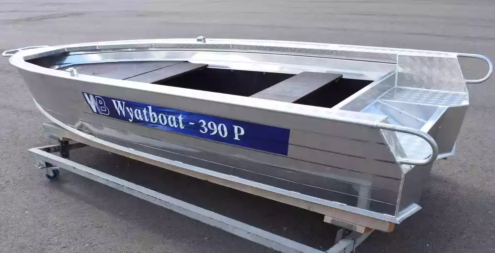 Алюминиевая лодка Wyatboat-390Р Fish в Новошахтинске