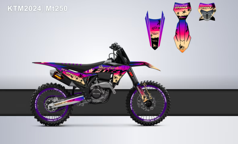 Кроссовый мотоцикл Sanchez Fury MT250 в Новошахтинске