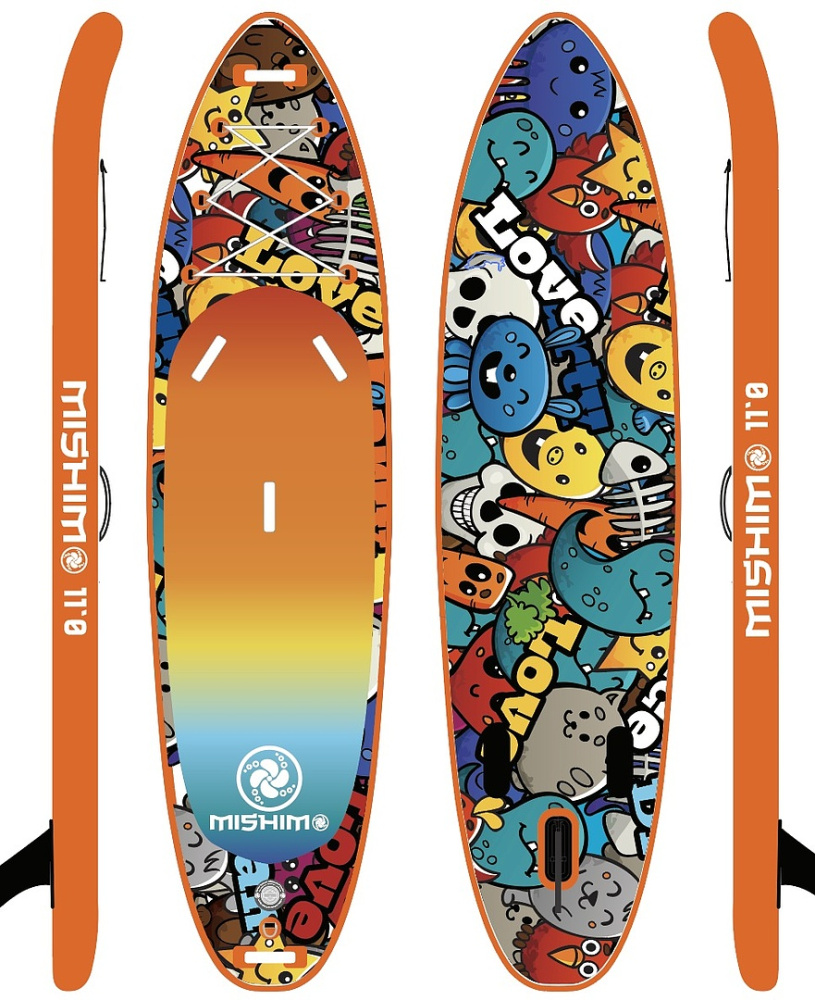SUP (САП) Доска MISHIMO CRAZY-LINE 10.6’ (325см) в Новошахтинске
