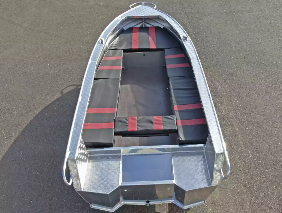 Алюминиевая лодка Wyatboat-390РМ увеличенный борт в Новошахтинске