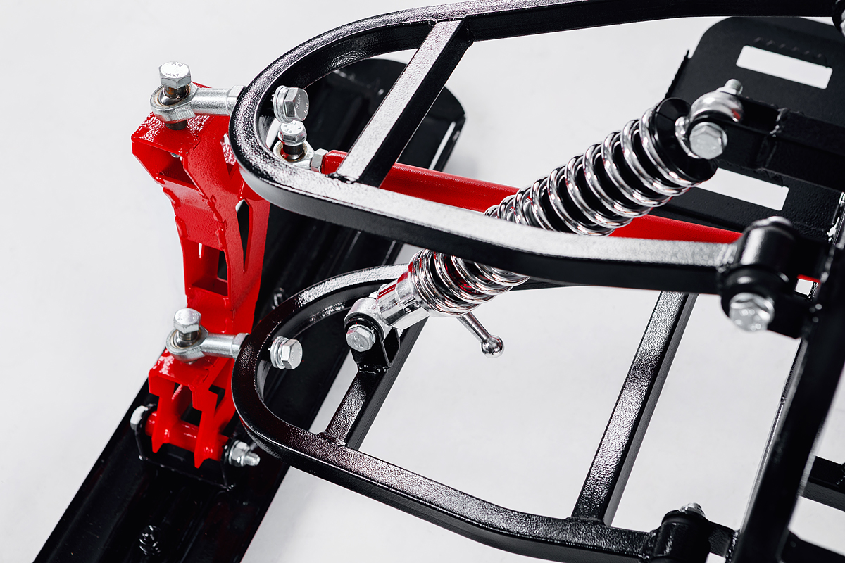 Лыжный модуль IKUDZO с подогревом ручек пластиковые лыжи в Новошахтинске