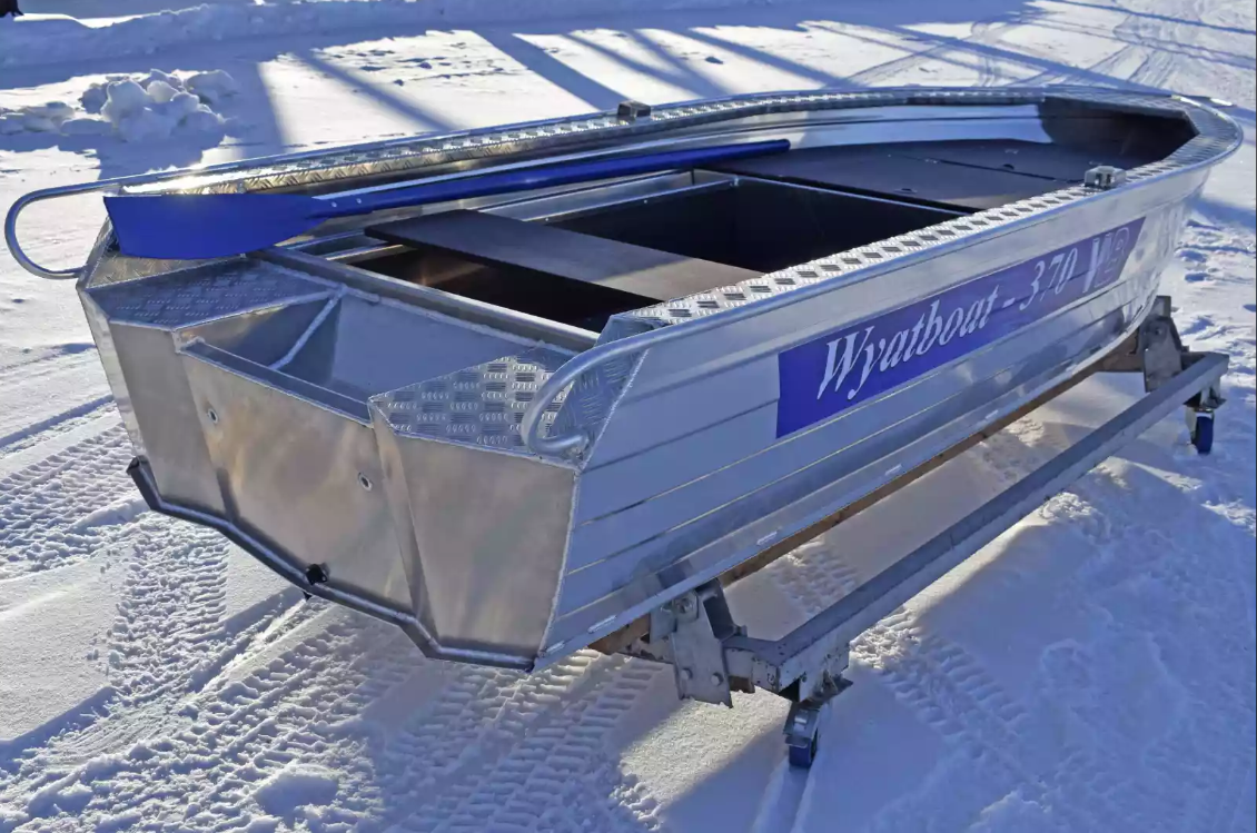 Алюминиевая лодка Wyatboat-370 Р FISH в Новошахтинске